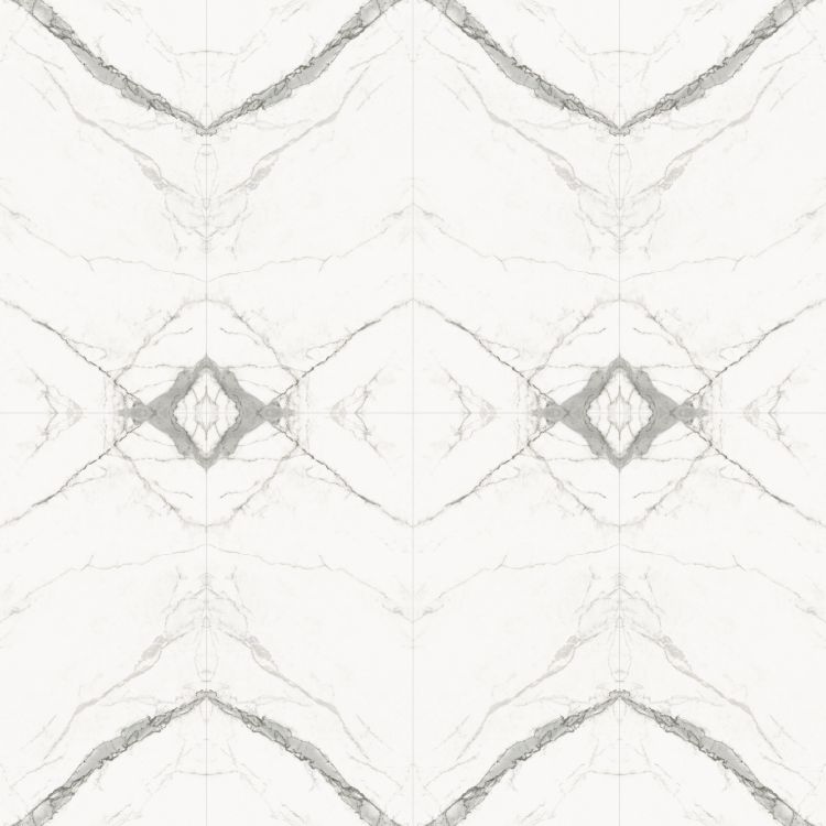 Prestigio Statuario Lucido Book Match 60 x 60